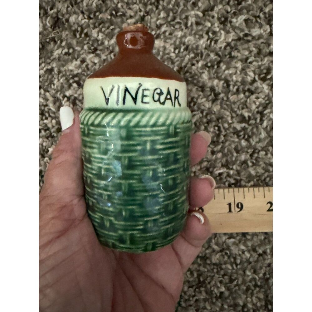 Relco Japan Mini "Vinegar" ceramic jug with cork